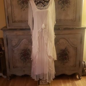 NWT Chiffon Nataya Romantic Dress 1x